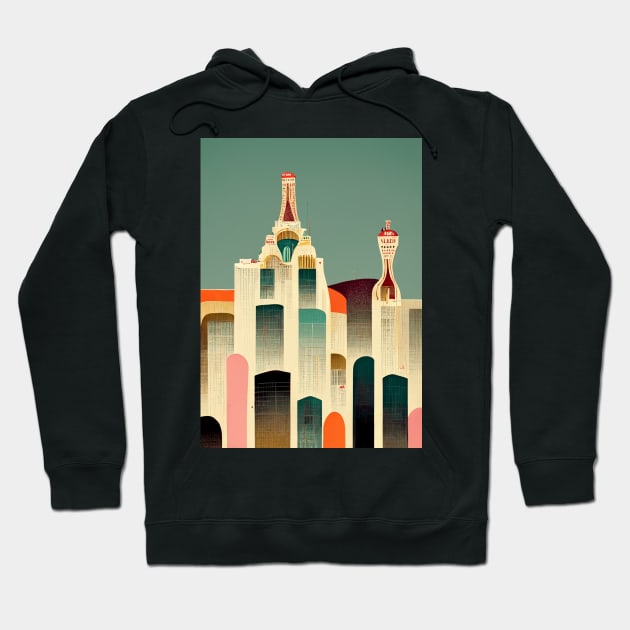 Las Vegas Baby Hoodie by deificusArt